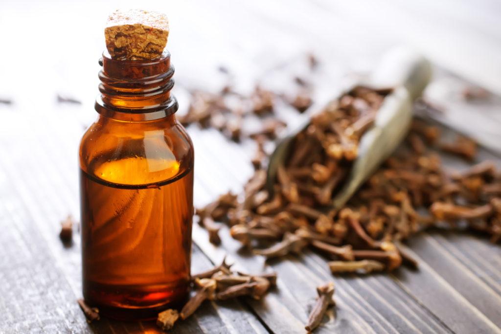 Clove oil.